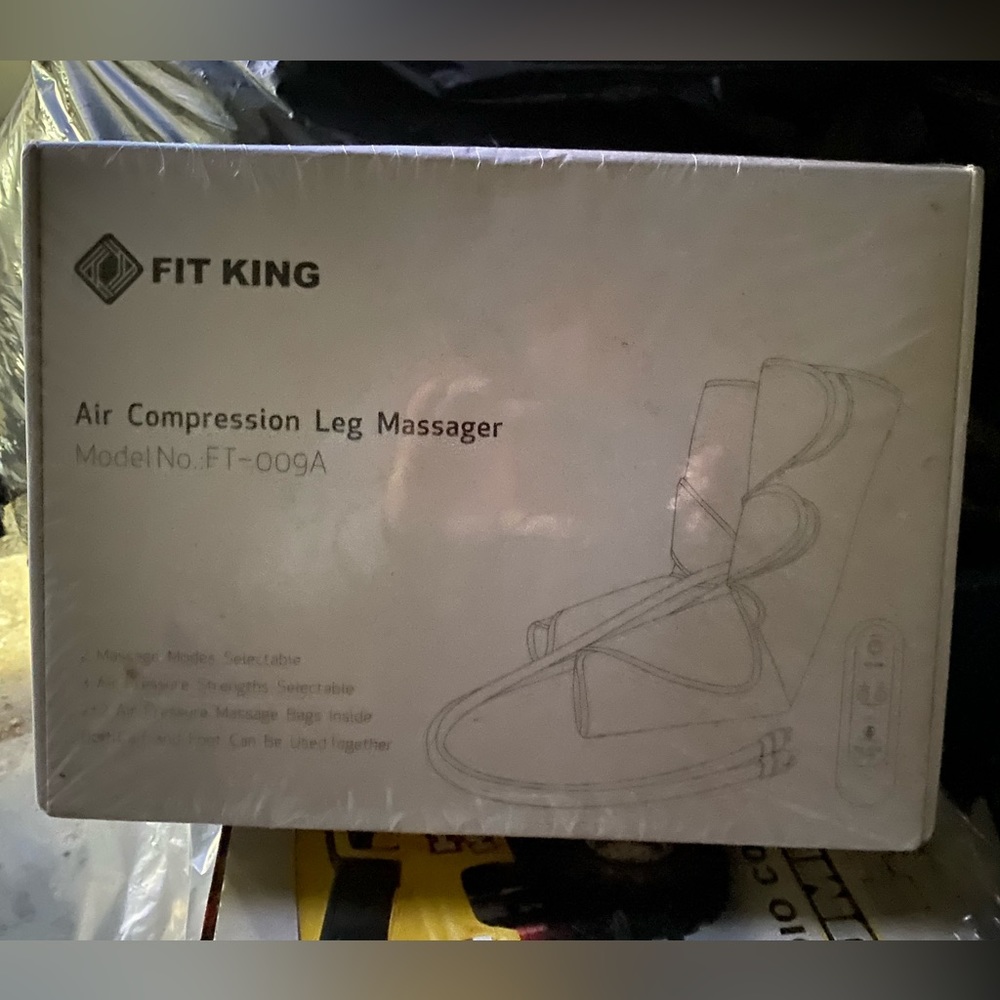Fit King electronic leg massager.